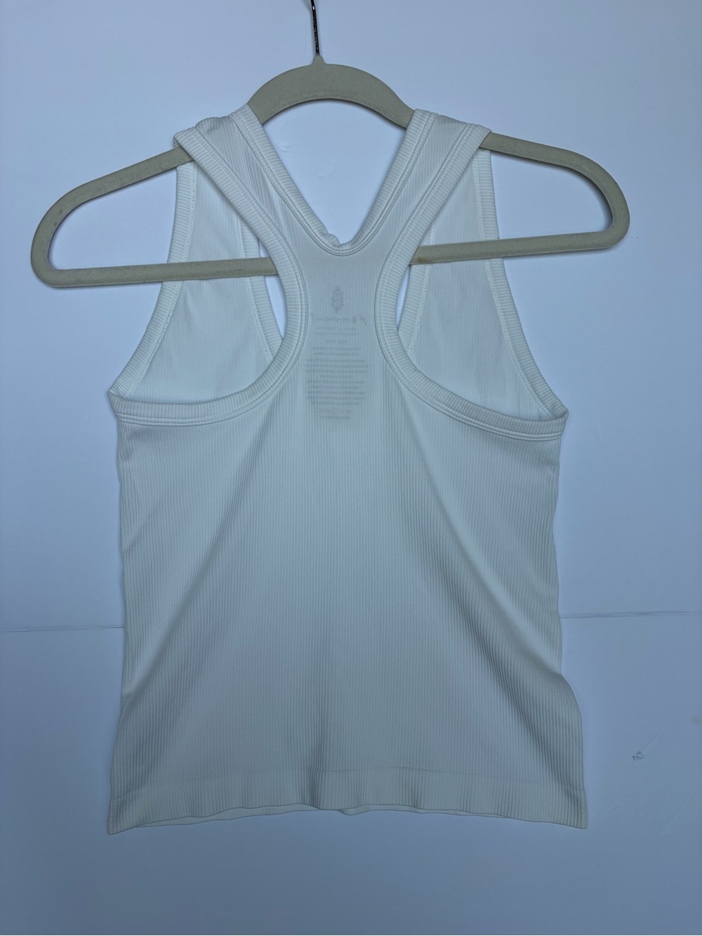 FP Movement Up Next Ribbed Tank White XS/S Racerback Performance Top - Picture 5 of 5